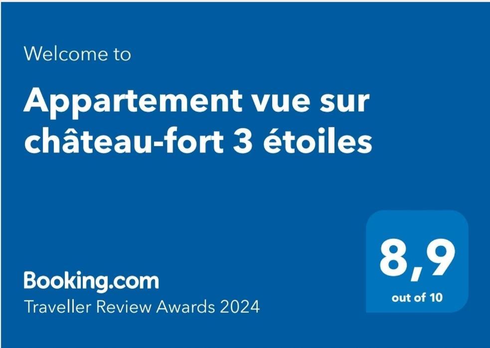 Appartement Vue Sur Chateau-Fort 3 Etoiles Sedan Εξωτερικό φωτογραφία